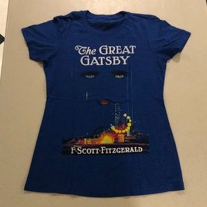 THE GREAT GATSBY Book Cover T Shirt